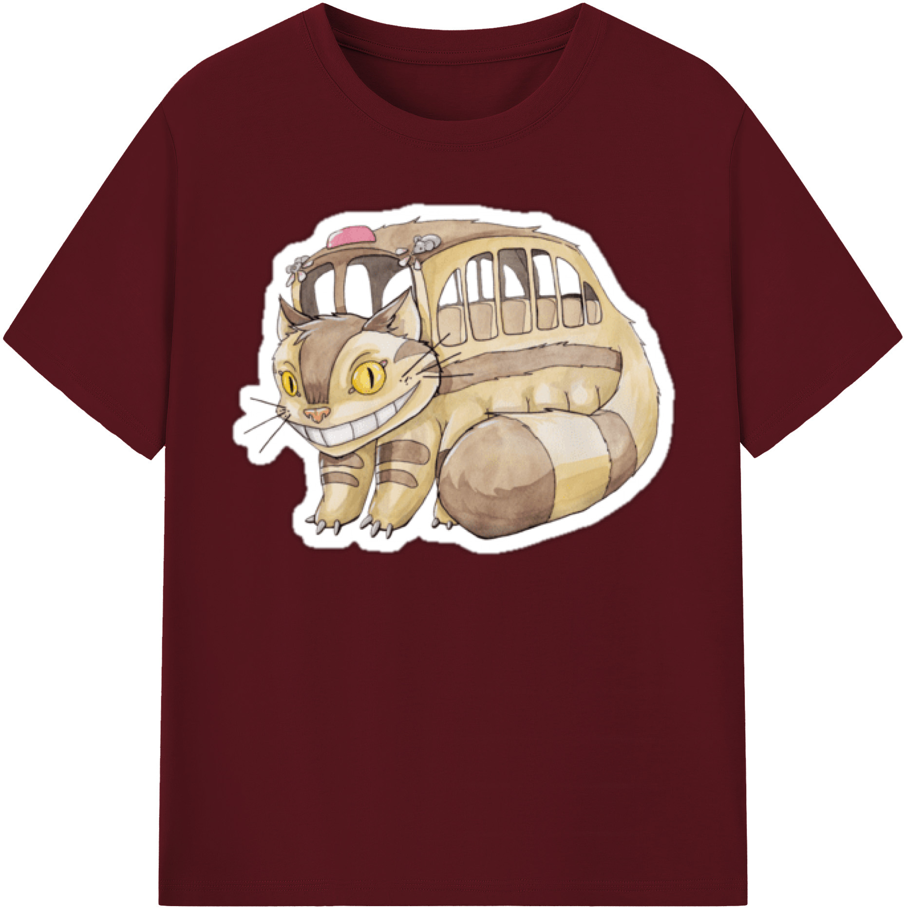 （画像用） となりのトトロ 草壁メイ 草壁サツキ My Neighbor Totoro Satsuki Kusakabe Mei Kusakabe 綿100％半袖Tシャツ（フロントプリント）